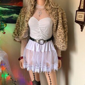 💋🔥Chicos Leather Western Style Cinch Belt EUC